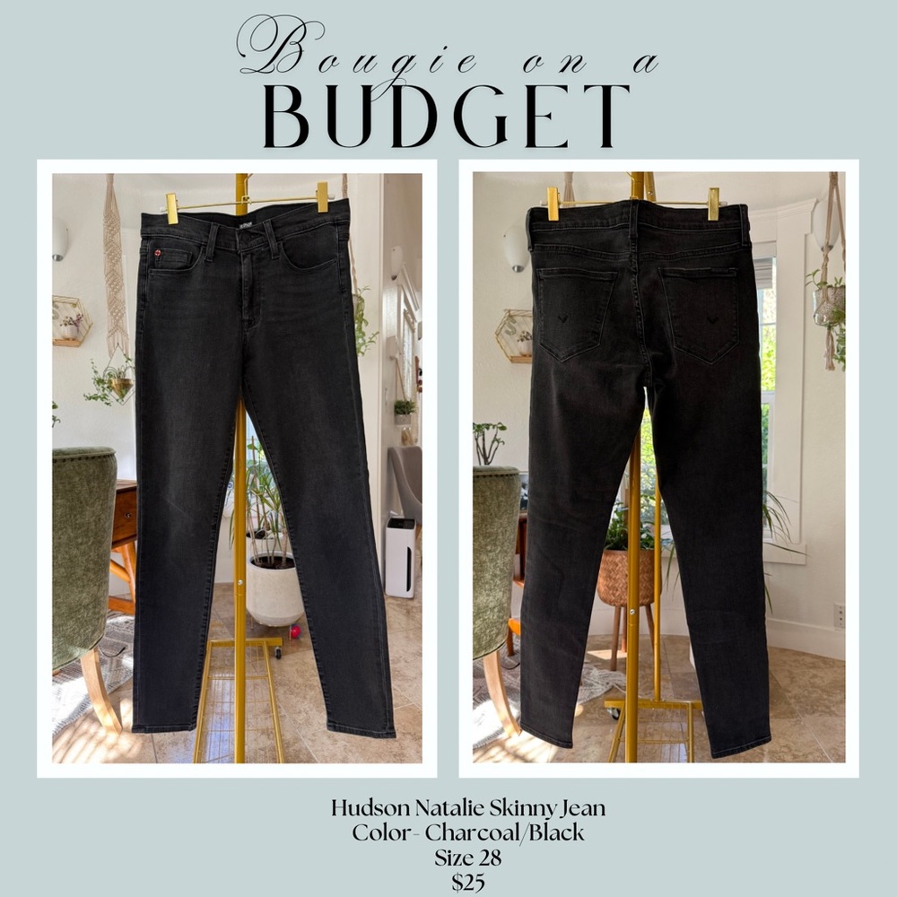 Hudson Jeans in Dark Charcoal